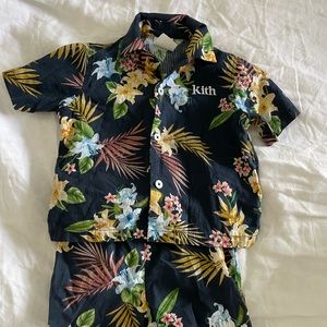 KITH Kids Hawaiian Outfit (6-12m)